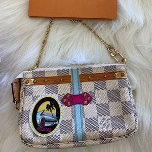 Authentic LV Pochette Accessories mini DA Miami